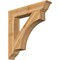 Ekena Millwork Westlake Traditional Rough Sawn Bracket, Western Red Cedar, 6"W x 36"D x 36"H BKT06X36X36WTL01RWR - alternate 1